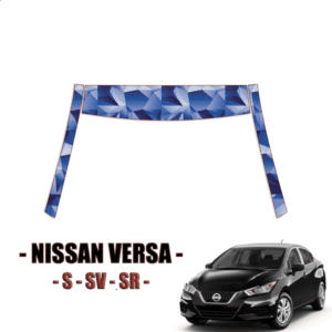 2020-2023 Nissan Versa Paint Protection Kit – A Pillars + Rooftop