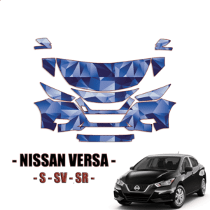 2020-2023 Nissan Versa Precut Paint Protection Kit – Partial Front