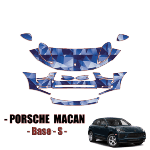 2019-2021 Porsche Macan – Base, S Precut Paint Protection Kit – Partial Front