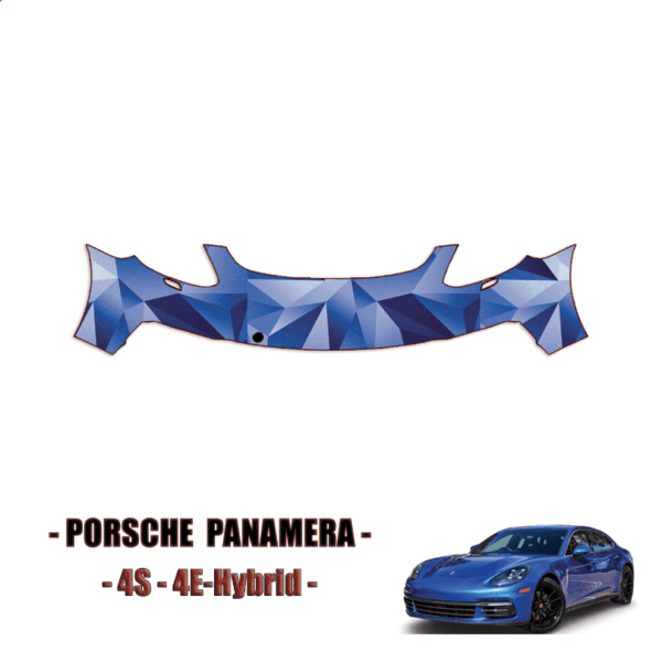 2017-2022 Porsche Panamera – 4S, 4E-Hybrid Precut Paint Protection Kit (PPF) Front Bumper