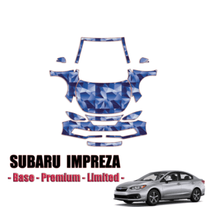2020-2023 Subaru Impreza Precut Paint Protection (PPF) Kit Full Front