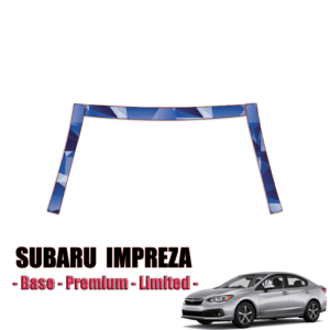 2020-2023 Subaru Impreza – Base Paint Protection Kit  A Pillars+Rooftop