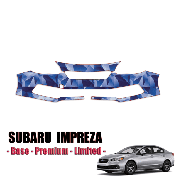 2020-2023 Subaru Impreza – Base Precut Paint Protection Kit – Front Bumper