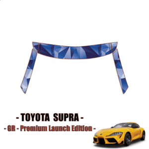 2020-2023 Toyota Supra GR Paint Protection Kit (PPF) A-Pillars + Rooftop