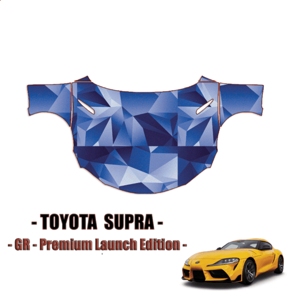 2020-2023 Toyota Supra GR Precut Paint Protection Kit – Full Hood + Fenders