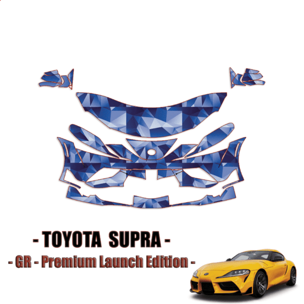 2020-2023 Toyota Supra GR Precut Paint Protection Kit – Partial Front