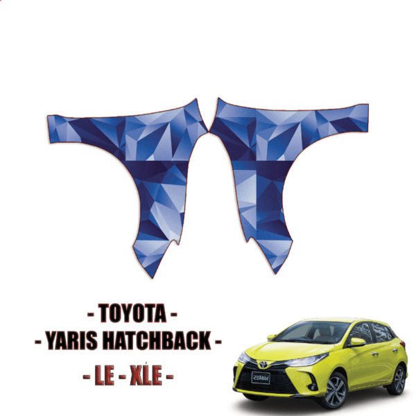 2020-2023 Toyota Yaris Hatchback Precut Paint Protection Kit – Full Front Fenders