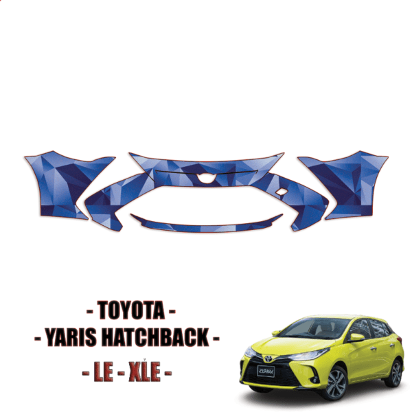 2020-2023 Toyota Yaris Hatchback Paint Protection Kit (PPF) – Front Bumper