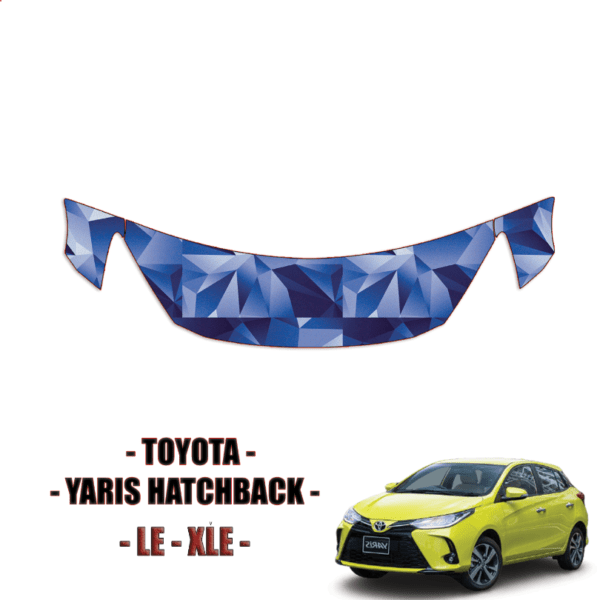 2020-2023 Toyota Yaris Hatchback  Precut Paint Protection – Partial Hood + Fenders