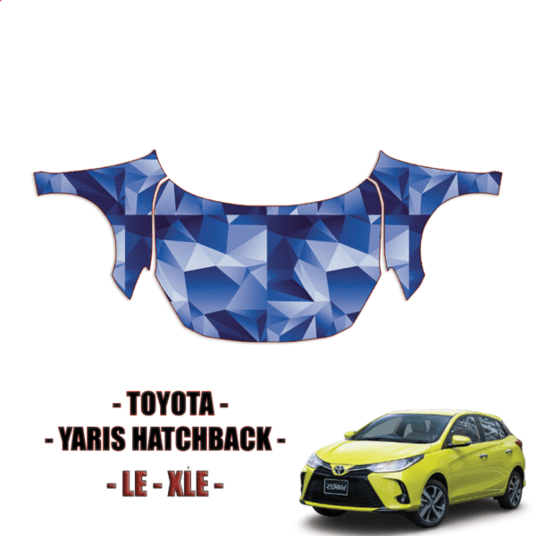 2020-2023 Toyota Yaris Hatchback Precut Paint Protection Kit – Full Hood + Fenders