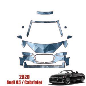 2020 – 2024 Audi A5 -Premium, Premium Plus, Prestige Paint Protection Kit – Partial Front
