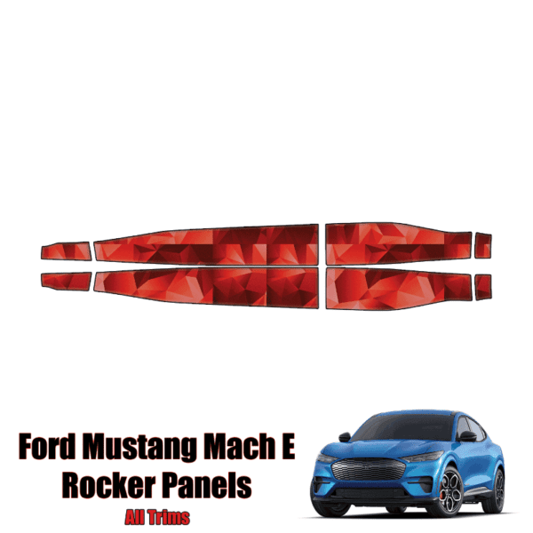 2021-2024 Ford Mustang Mach-E Precut Paint Protection Kit – Rocker Panels