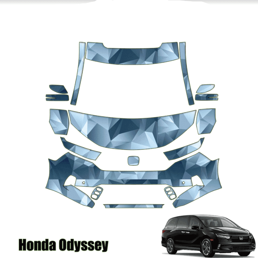 2021-2024 Honda Odyssey Precut Paint Protection Kit (PPF) – Partial Front
