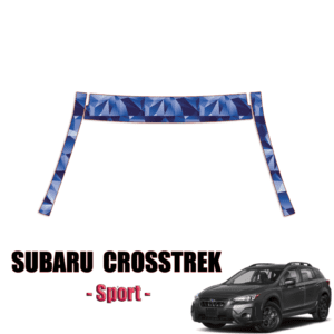 2021-2023 Subaru Crosstrek Sport Precut Paint Protection Kit – A Pillars + Rooftop