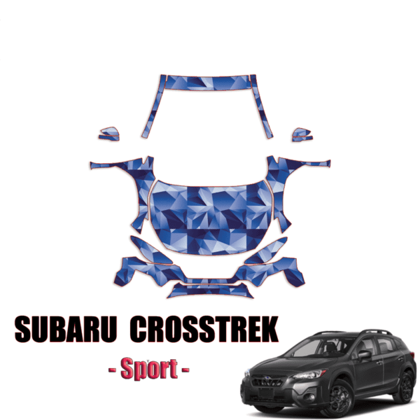 2021-2023 Subaru Crosstrek Sport PreCut Paint Protection (PPF) Kit-Full Front