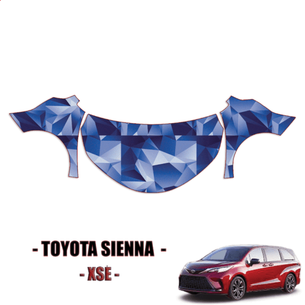 2021-2023 Toyota Sienna XSE Precut Paint Protection Kit – Full Hood + Fenders