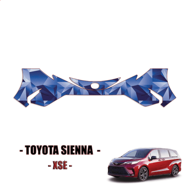 2021-2024 Toyota Sienna XSE Precut Paint Protection Kit – Front Bumper