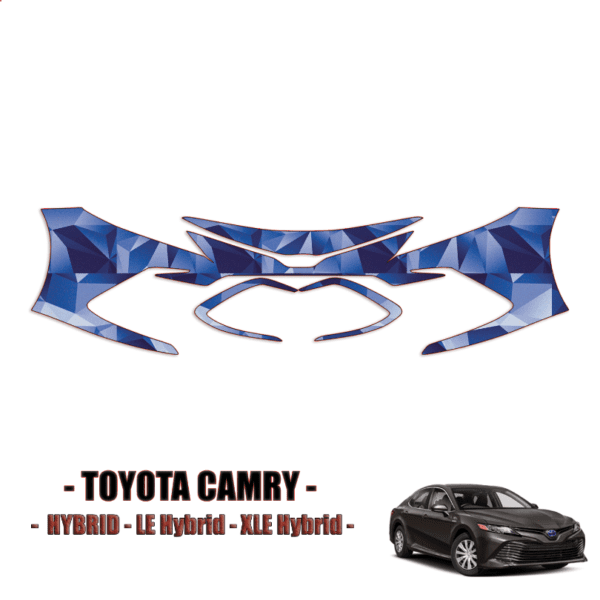 2021-2023 Toyota Camry Hybrid Precut Paint Protection Kit (PPF) Front Bumper