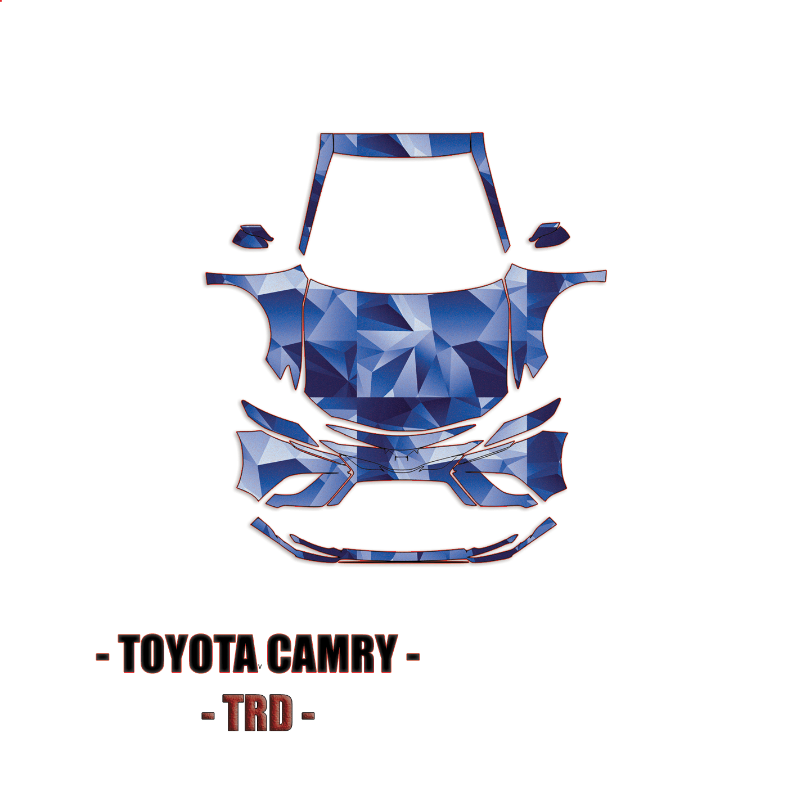 2020-2024 Toyota Camry TRD Kit Precut Paint Protection PPF Kit – Full Front