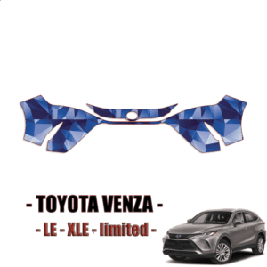 2021-2024 Toyota Venza Precut Paint Protection PPF Kit – Front Bumper
