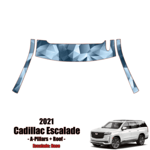 2021-2022 Cadillac Escalade – Precut Paint Protection Kit (PPF) A Pillars + Rooftop