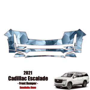 2021-2024 Cadillac Escalade – Precut Paint Protection Kit (PPF) – Front Bumper
