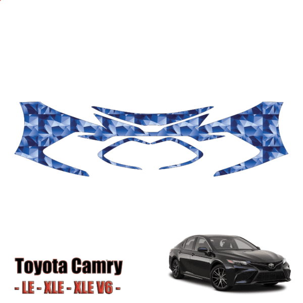 2021-2023 Toyota Camry LE, XLE – Precut Paint Protection Kit (PPF) Front Bumper