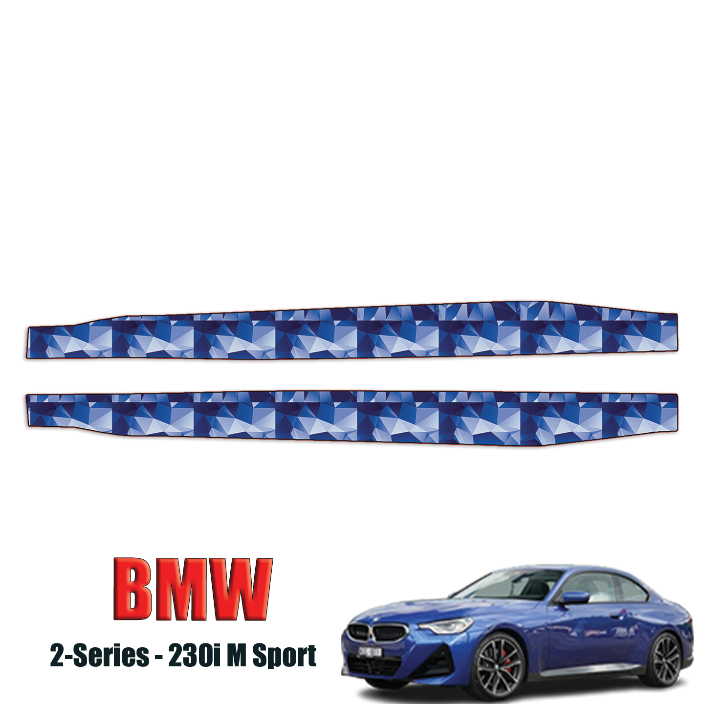 2022-2024 BMW 230i M Sport Precut Paint Protection PPF Kit – Rocker Panels