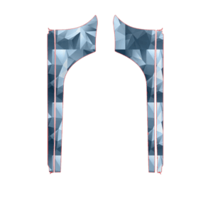 2022–2024 Porsche 911 GTS Rocker Panels Precut PPF Kit