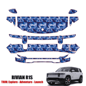 2022-2025 Rivian R1S Precut Paint Protection PPF Kit – Partial Front