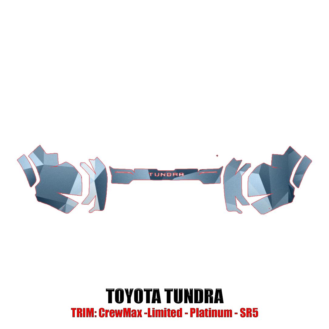 2022-2024 Toyota Tundra Precut Paint Protection Kit – Front Bumper