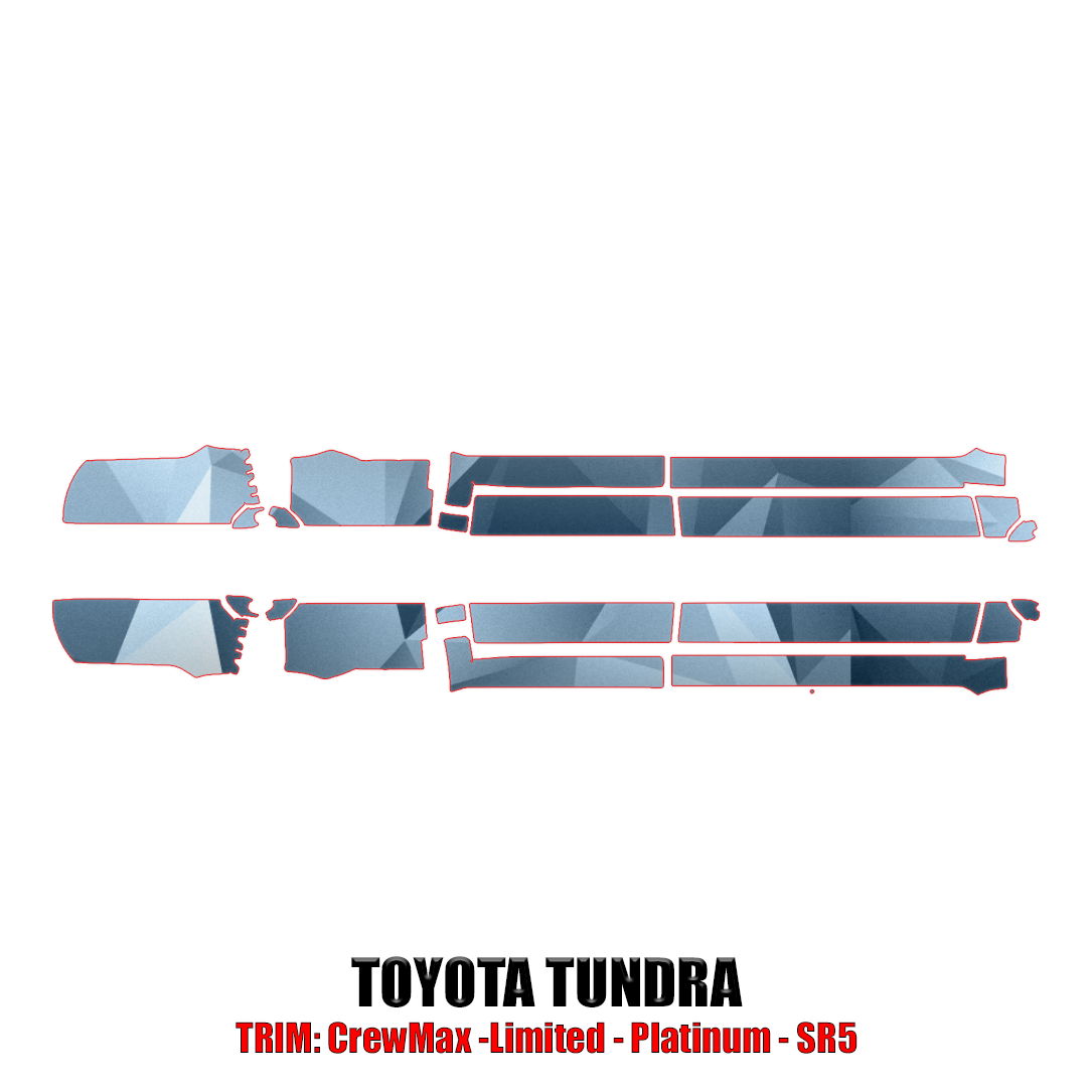 2022-2024 Toyota Tundra Precut Paint Protection Kit – Rocker Panels