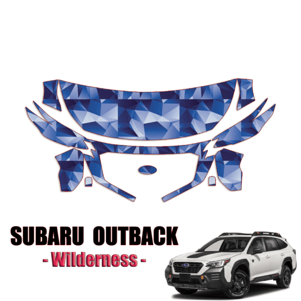 2022-2025 Subaru Outback Wilderness Precut Paint Protection Kit – Partial Front