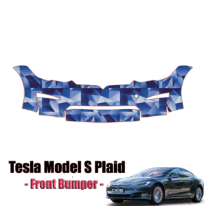 2021.5-2024 Tesla Model S-Plaid Precut Paint Protection Kit – Front Bumper