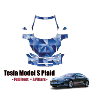 2021.5 – 2023 Tesla Model S Plaid Paint Protection Precut Kit – Full Front