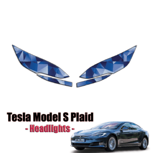 2021 – 2023 Tesla Model S-Plaid Precut Paint Protection Kit-Headlights