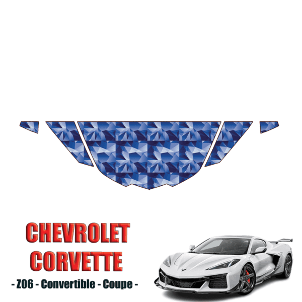 2023-2024 Chevrolet Corvette Z06 Precut Paint Protection Kit – Partial Hood+