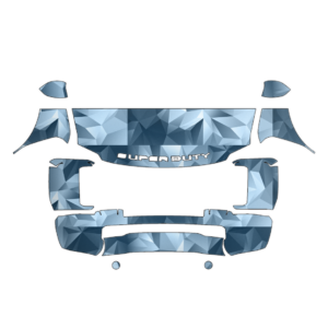2023-2026 Ford F450 Super Duty XL Precut Paint Protection Kit – Partial Front