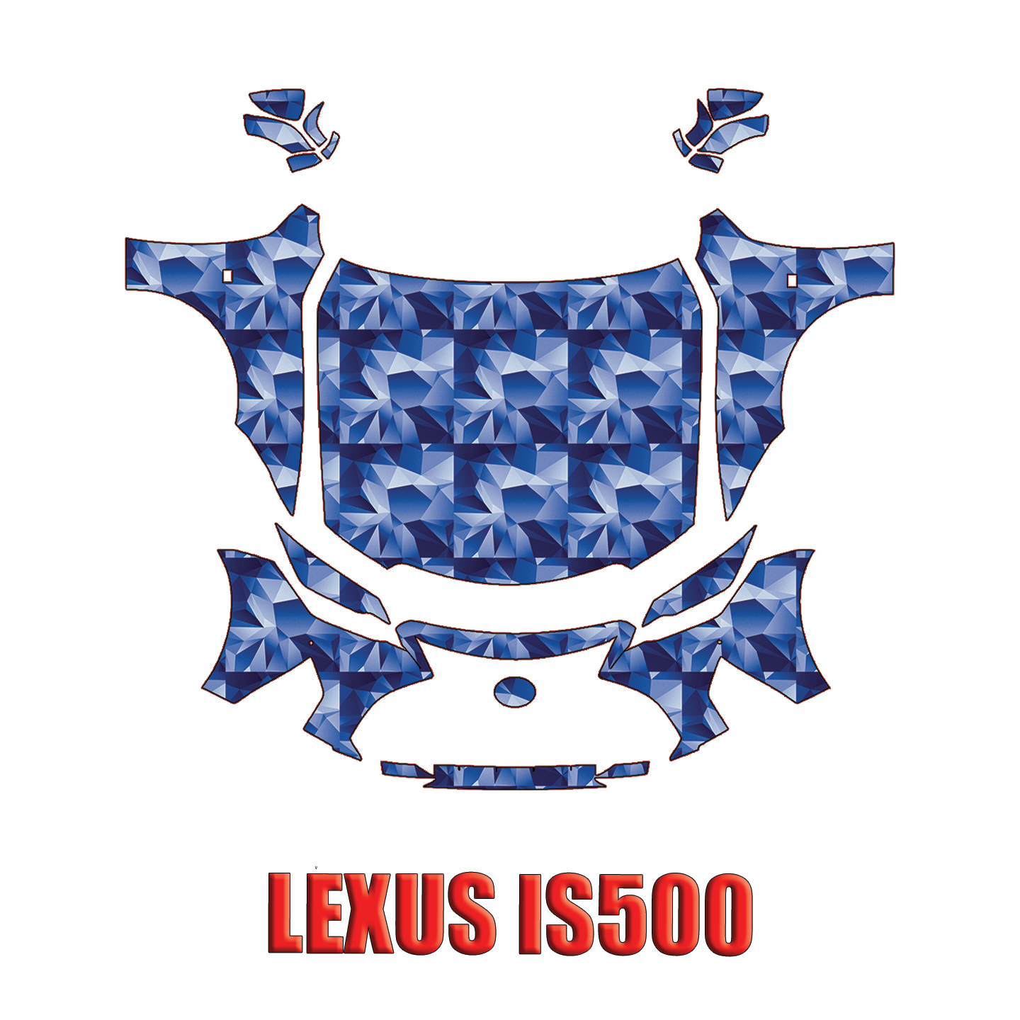 2022-2024 Lexus IS500 F Sport Precut Paint Protection PPF Kit – Full Front+