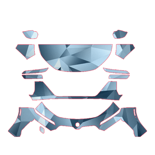 2024-2025 BMW i7 M70 Precut Paint Protection PPF Kit – Partial Front