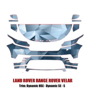 2024-2025 Land Rover Range Rover Velar Precut Paint Protection Kit – Partial Front