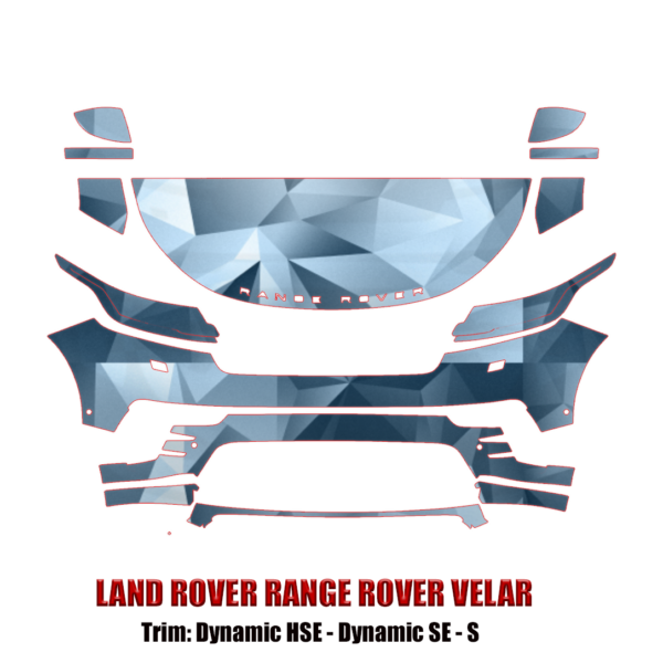 2024-2025 Land Rover Range Rover Velar Precut Paint Protection Kit – Partial Front