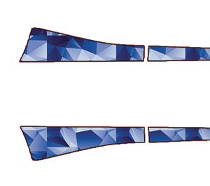 2024–2026 Chevrolet Trax 1RS/LT/2RS Rocker Panels Precut PPF Kit