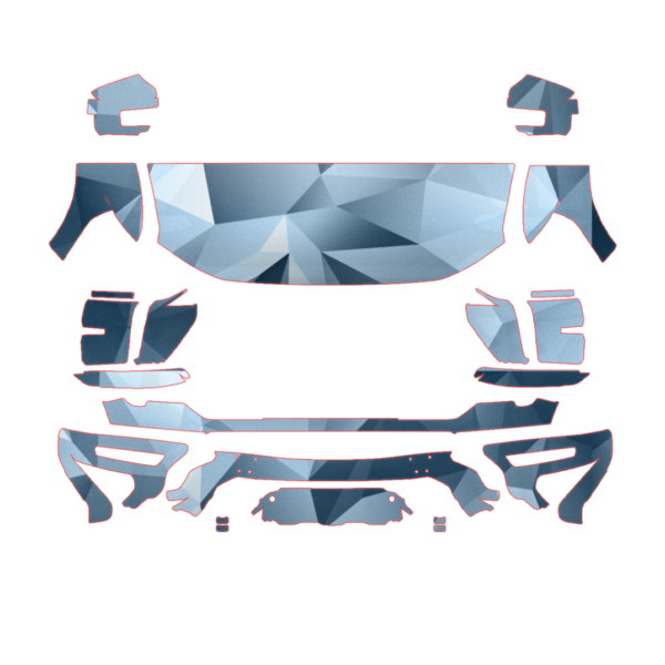 2024-2025 Ford F150 Raptor R Precut Paint Protection PPF Kit – Partial Front