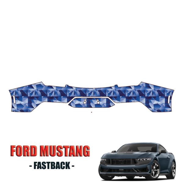 2024 Ford Mustang Fastback Precut Paint Protection PPF Kit – Rear Bumper