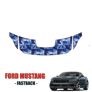 2024-2025 Ford Mustang Fastback Precut Paint Protection Kit – Partial Hood+