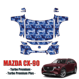 2024-2025 Mazda CX-90 Precut Paint Protection PPF Kit – Full Front