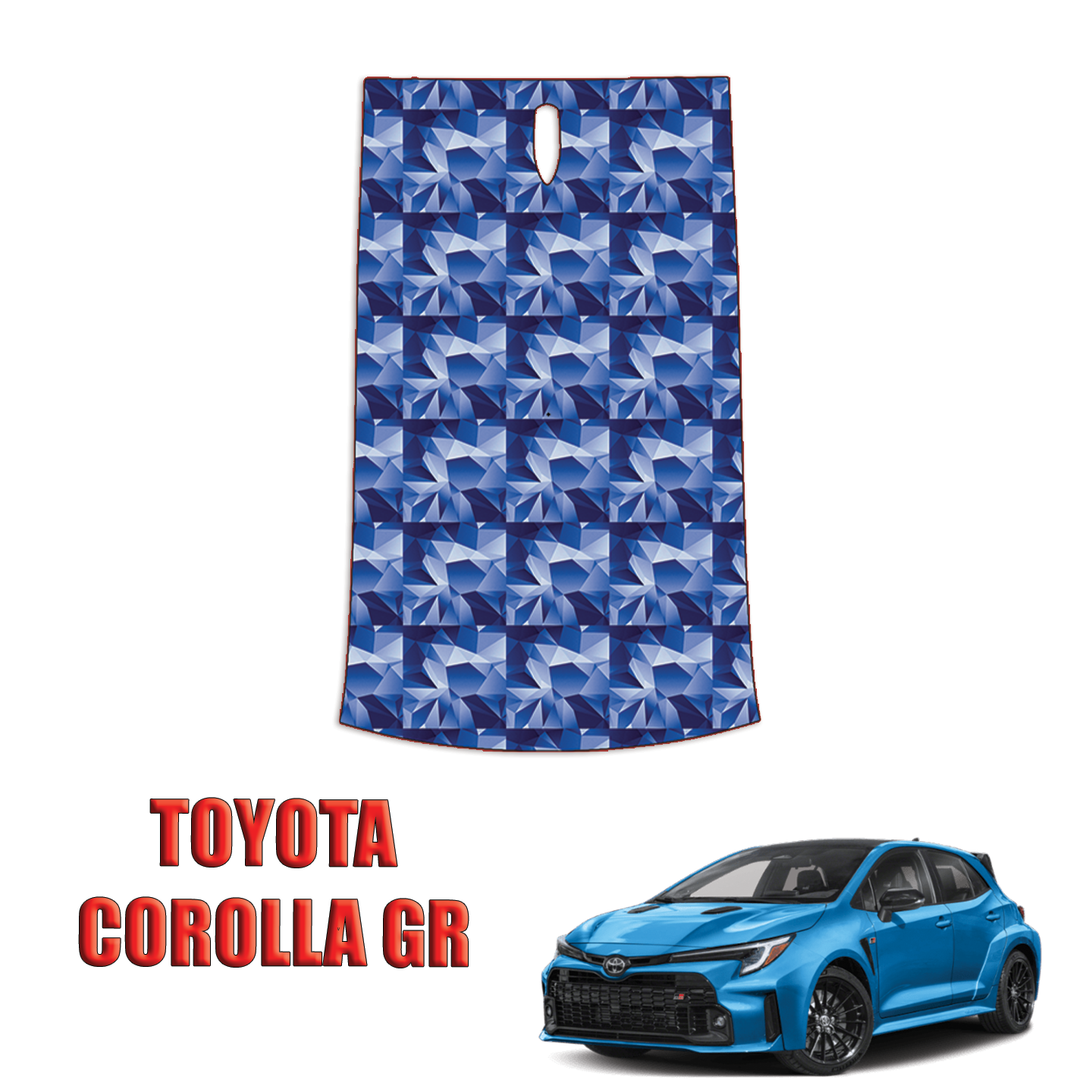 2023-2024 Toyota Corolla GR Precut Paint Protection PPF Kit – Roof