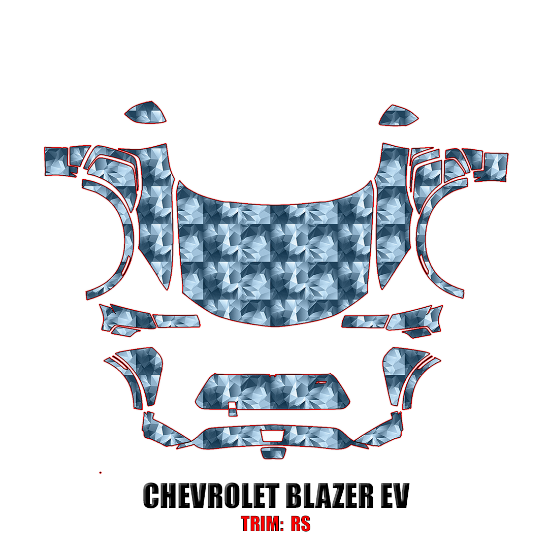 2024-2025 Chevrolet Blazer EV RS Precut Paint Protection PPF Kit – Full Front
