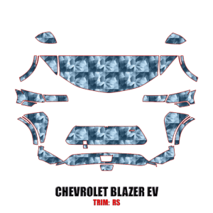 2024-2025 Chevrolet Blazer EV Precut Paint Protection PPF Kit – Partial Front